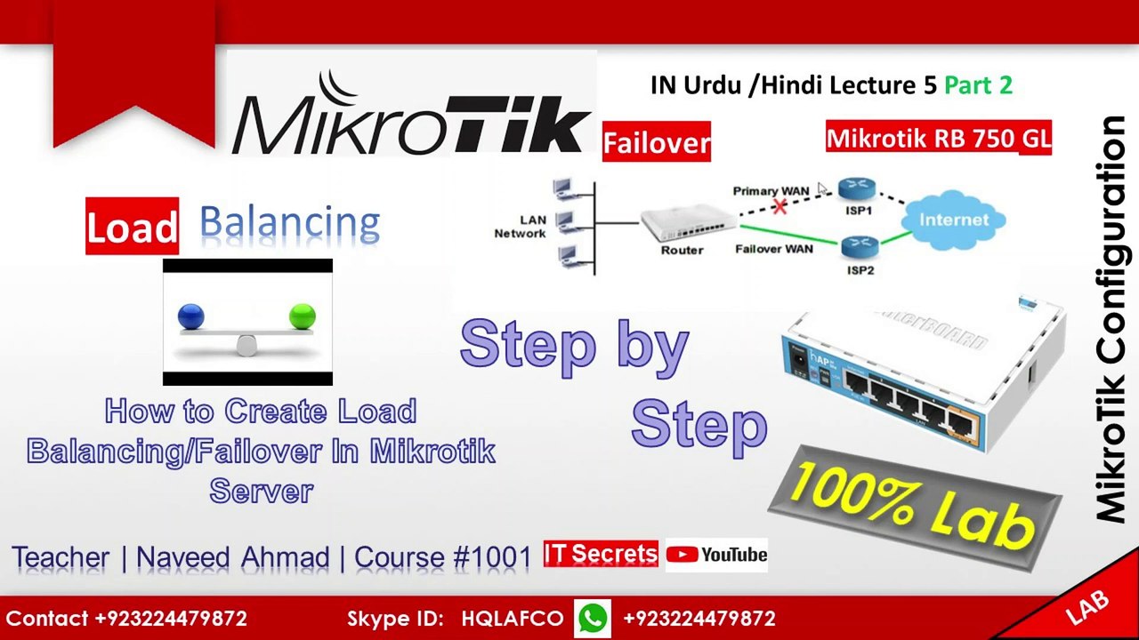 Mikrotik Load Balancing Lecture 5, Part 2 (16)