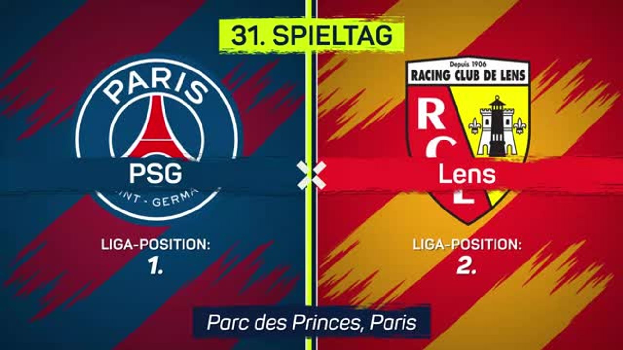 Highlights: PSG schlägt Lens im Topspiel
