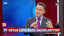 Ali Babacan açıkladı Ortak listeyle seçime girme teklifi CHP'den geldi
