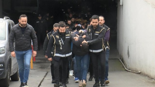 Barış Boyun şebekesine yönelik operasyonda gözaltına alınanlar adliyeye sevk edildi