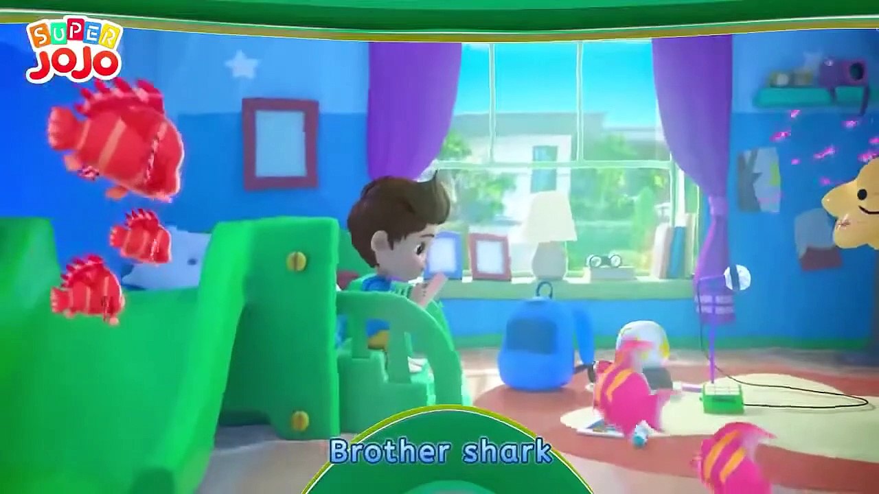 Baby Shark Finger Family | Family Dance Song for Kids | Super JoJo - Nursery Rhymes & Kids Songs