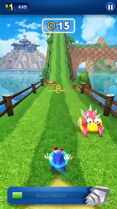 sonic dash game | sonic dash gameplay