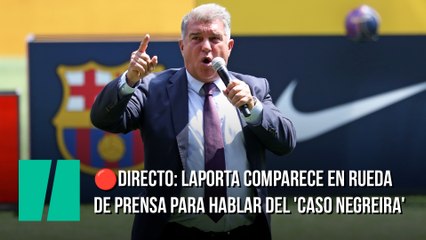 Directo: Laporta comparece en rueda de prensa para hablar del 'Caso Negreira'