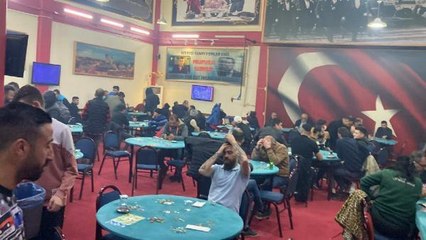 KUMAR OPERASYONUNDA 171 KİŞİYE 693 BİN 405 TL CEZA