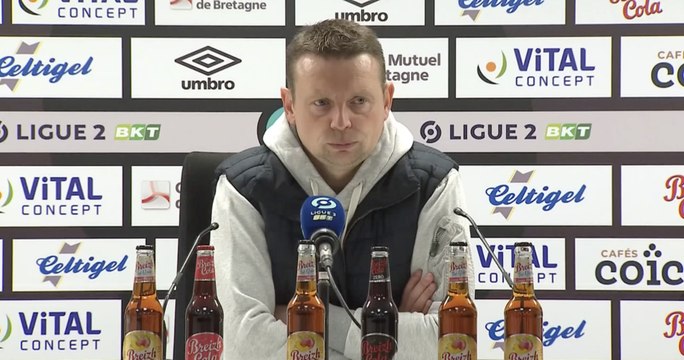 STÉPHANE DUMONT après EAG-AMIENS 3-1. 2022-23