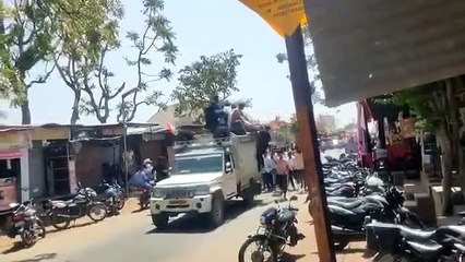 काले कपड़े पहनकर बहरोड विधायक ने लगाई दौड़