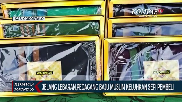 Jelang Lebaran, Pedagang Baju Muslim Keluhkan Sepi Pembeli
