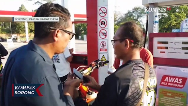 Sosialisasi Aplikasi My Pertamina Bagi Komunitas Motor dan UMKM Kabupaten Sorong