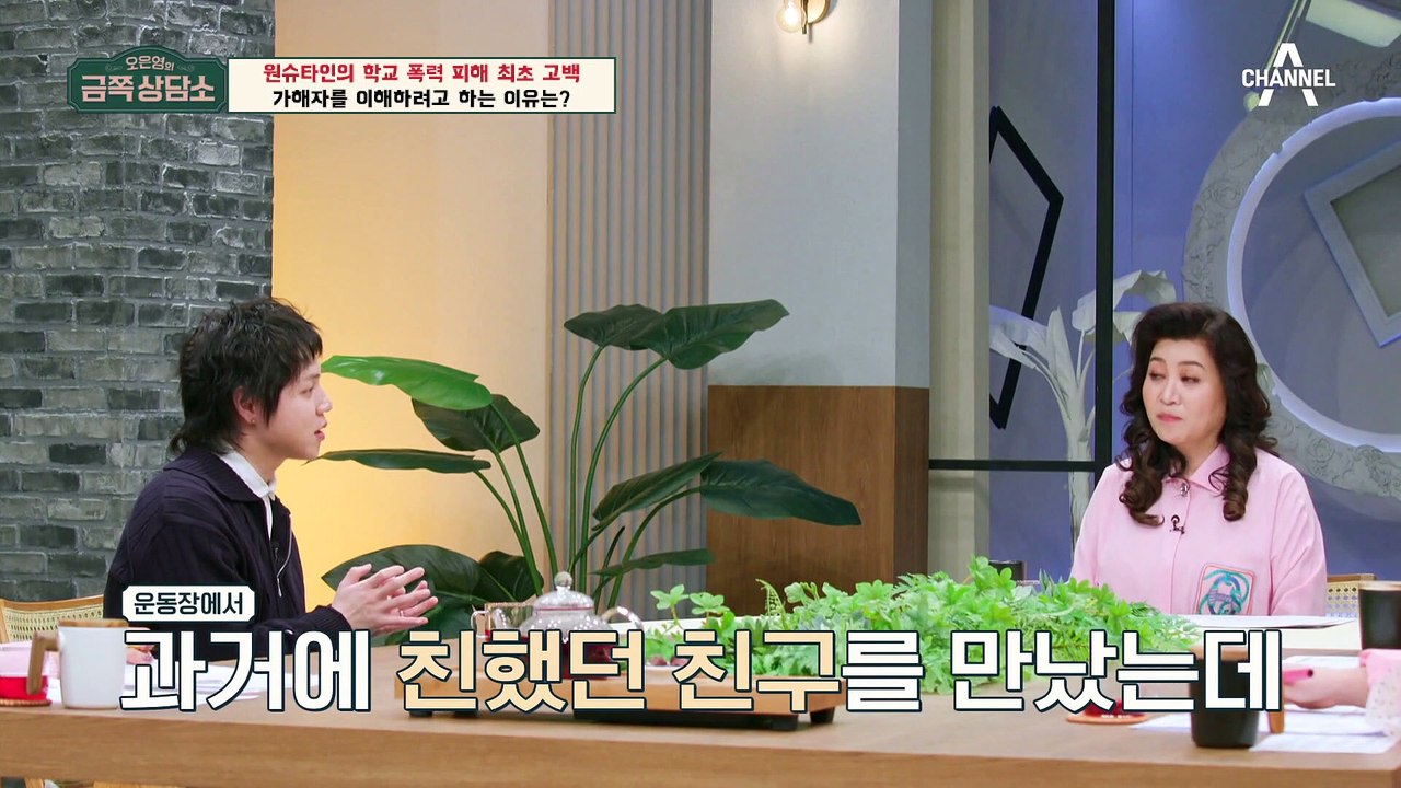 [#금쪽상담소] '더 글로리'를 능가했던 원슈타인의 학폭 피해자 시절! '학창 시절이 너무나도 끔찍했어요' #원슈타인 #학폭