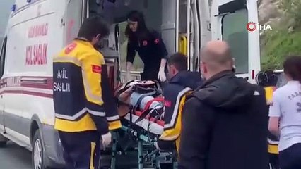 TEM'de 7 araç birbirine girdi: Yaralılar var