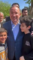 Bakan Bozdağ bile şaşırdı... Çocuklardan gülümseten soru