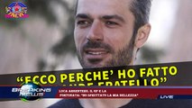 Luca Argentero, il GF e la  fortunata: “Ho sfruttato la mia bellezza”