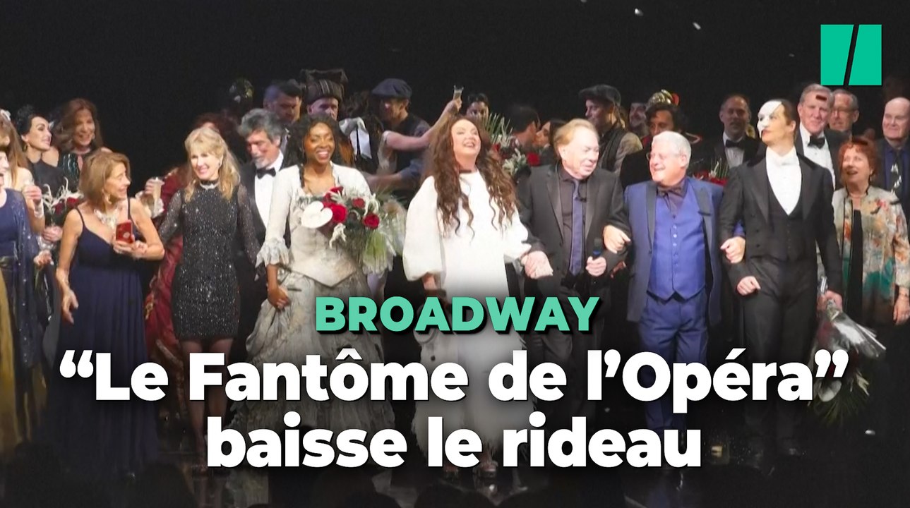 « Le Fantôme de l’Opéra », la plus ancienne pièce de Broadway, s’arrête