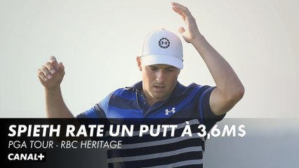 Jordan Spieth rate un putt à 3,6 millions de dollars - PGA Tour