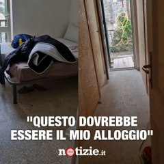 Tiktoker si sfoga contro alloggio indecente