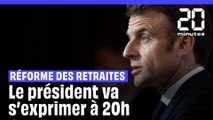 Réforme des retraites : Emmanuel Macron va s'exprimer lundi à 20h  #shorts