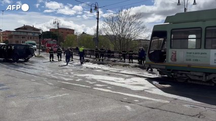 Incidente d'auto per Ciro Immobile, scontro con un tram