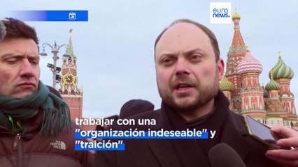 Rusia | El opositor Vladímir Kara Murzá, condenado a 25 años de cárcel