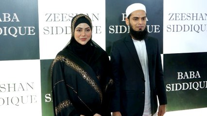 Pregnant Sana Khan Attends Iftaar Party With Husband