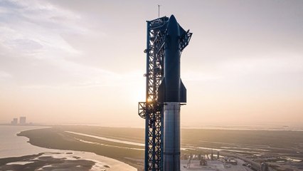 Скачать видео: EN DIRECT | Suivez le lancement de Starship, la fusée géante d'Elon Musk