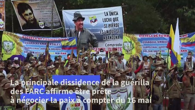 Colombie: la dissidence des FARC annonce être prête à négocier la paix