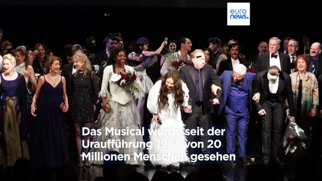 Der Vorhang fällt: Das Phantom der Oper zum letzten Mal in New York aufgeführt