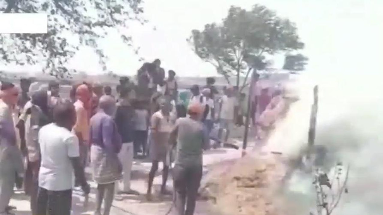सिवान: अग्निकांड में दो घर जले, लाखों की संपति का हुआ नुकसान