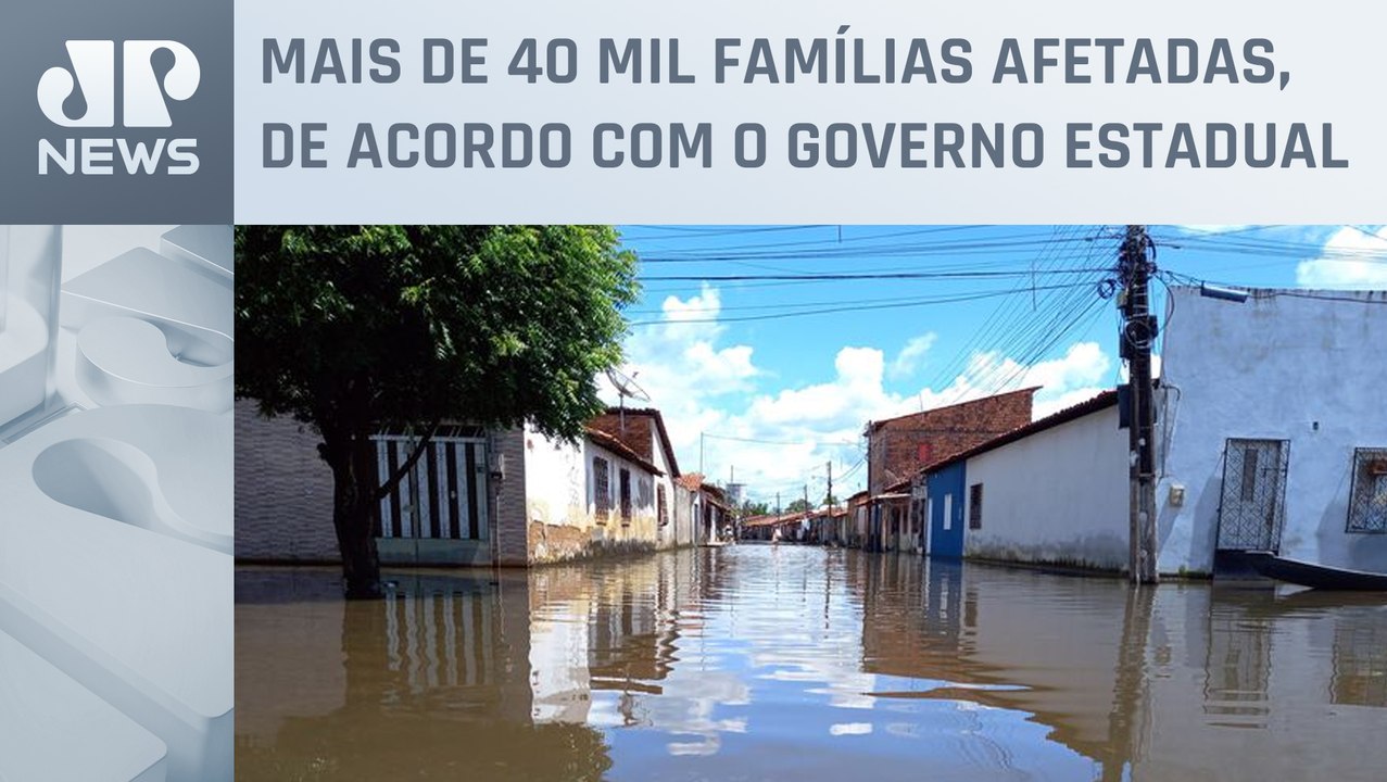 70 cidades do Maranhão se encontram em situação de emergência devido às fortes chuvas