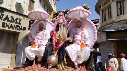 Video: सेन जयंती पर निकली अजमेर में शोभायात्रा