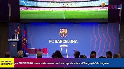 Joan Laporta Responde a Negreira en la Rueda de Prensa Completa 🏟️