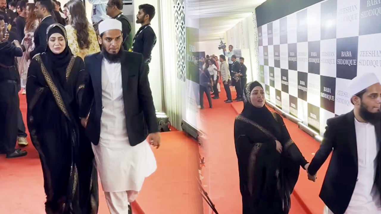 Baba Siddique की Iftaar Party से Sana Khan के वायरल वीडियो का सच क्या है, सना खान ने बताया?