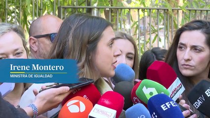 Irene Montero sobre la reforma de la ley 'solo sí es sí': "El PP ha humillado al PSOE"