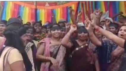 मंडला: सरकार से आरपार की लड़ाई को तैयार CM की बहनें,बांधी काली पट्टी