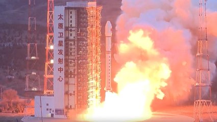 China’s Long March 2D Rocket Launched First Hongtu-1 Model Satellites