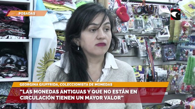 “Las monedas antiguas y que no están en circulación tienen un mayor valor”, indicó la coleccionista Georgina Giuffrida