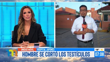 "Me corte los testículos por rechazo de las mujeres", cuenta la tía del hombre que se  autolesionó