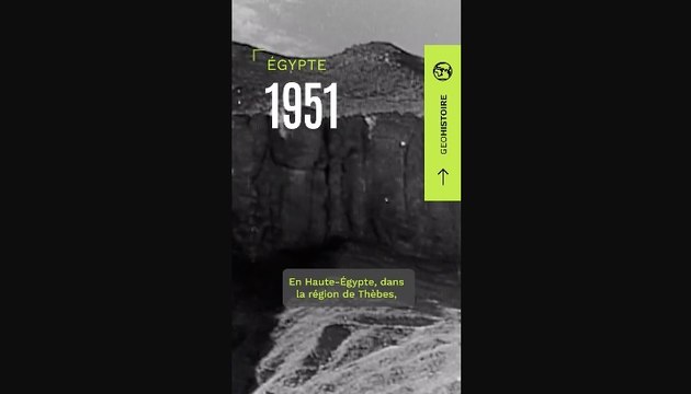 Egypte, 1951 : les fouilles dans la vallée des rois