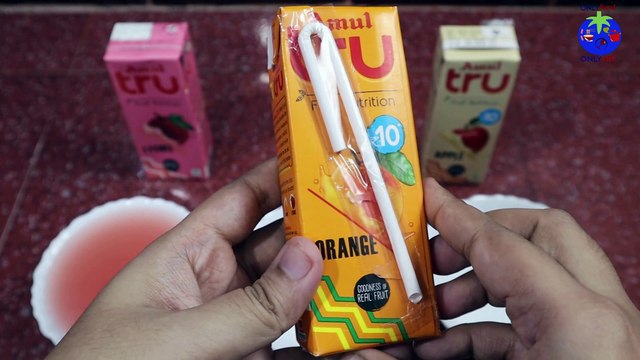 Amul tru Drink of Different Flavours such as LYCHEE, ORANGE & APPLE