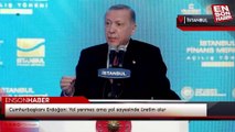 Cumhurbaşkanı Erdoğan: Yol yenmez ama yol sayesinde üretim olur