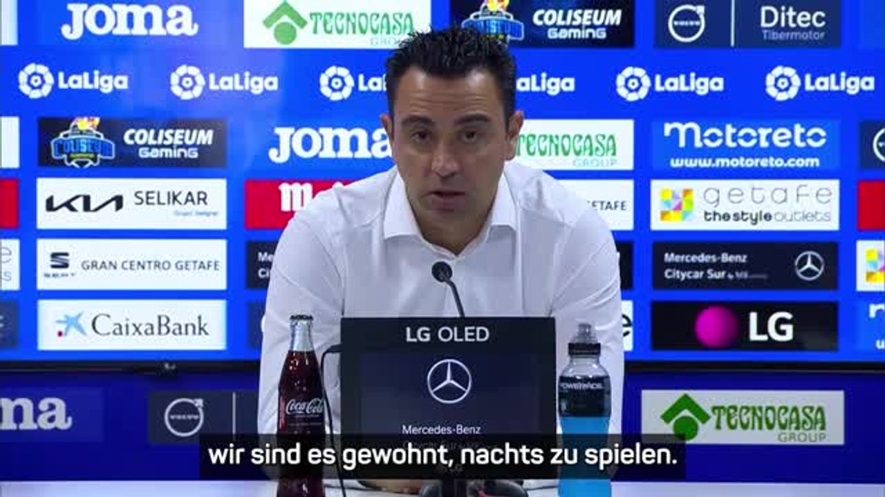 Xavi: 'Sind es gewohnt, ohne Sonne zu spielen'