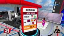 Ilang produktong petrolyo, may panibagong round ng taas-presyo simula bukas -- IMM | 24 Oras