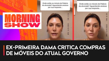 Tải video: Michelle Bolsonaro afirma que móveis retirados do Alvorada eram seus