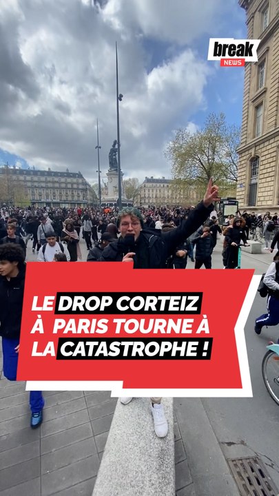 Le drop Corteiz à Paris tourne à la catastrophe !