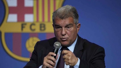 Laporta critica la actitud "irresponsable" de Tebas y acusa al Real Madrid de "cinismo sin precedentes"
