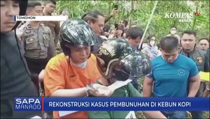37 Adegan Rekonstruksi Kasus Pembunuhan Di Kebun Kopi Mahawu
