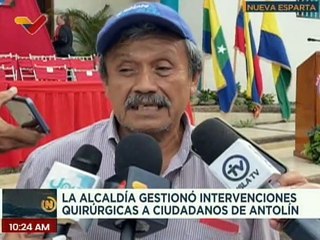Habitantes del mcpio. Antolín califican de excelente gestión de la alcaldía en el edo. Nueva Esparta