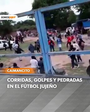 Batalla campal en un partido de la Liga Regional de Jujuy