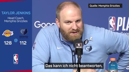 Jenkins: Weiß nicht, ob Morant spielen kann