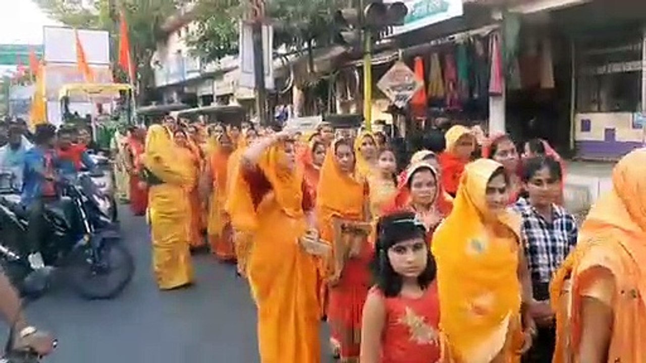 सेन महाराज की जयंती पर निकाली शोभायात्रा