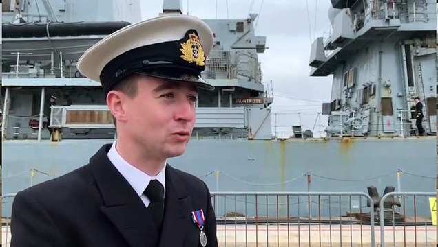 HMS Montrose decommissioning